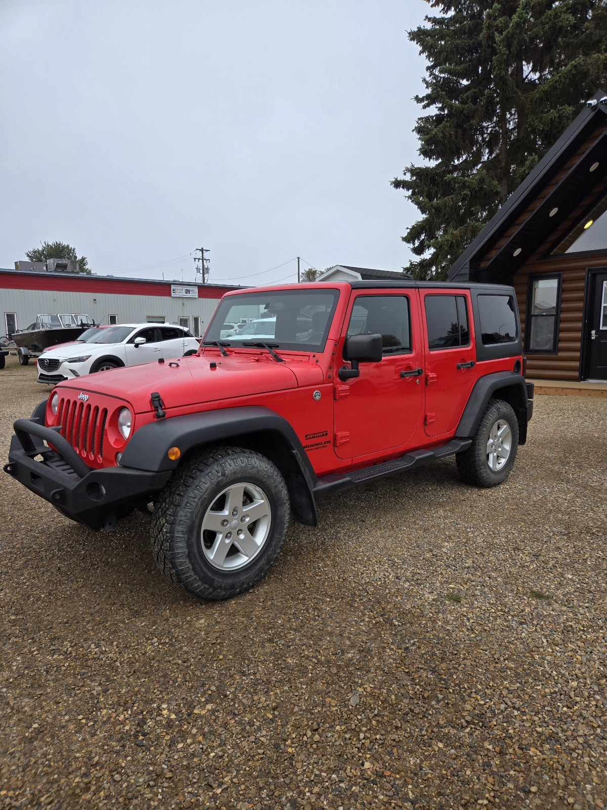 2015 JEEP WRANGLER UNLIMITED SPORT 4WD 4DR