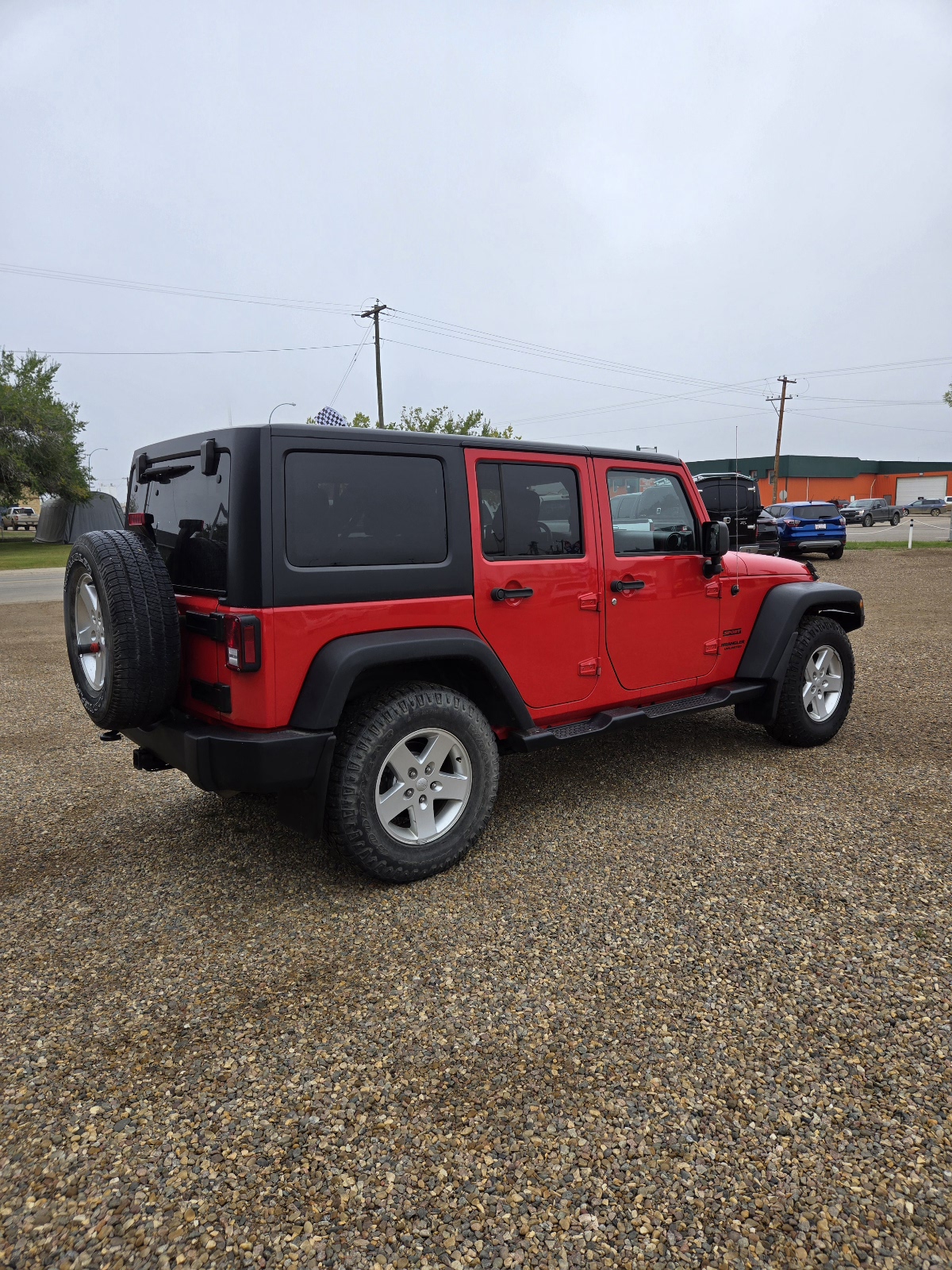 2015 JEEP WRANGLER UNLIMITED SPORT 4WD 4DR