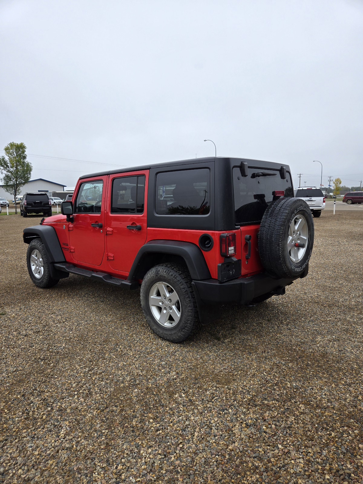 2015 JEEP WRANGLER UNLIMITED SPORT 4WD 4DR