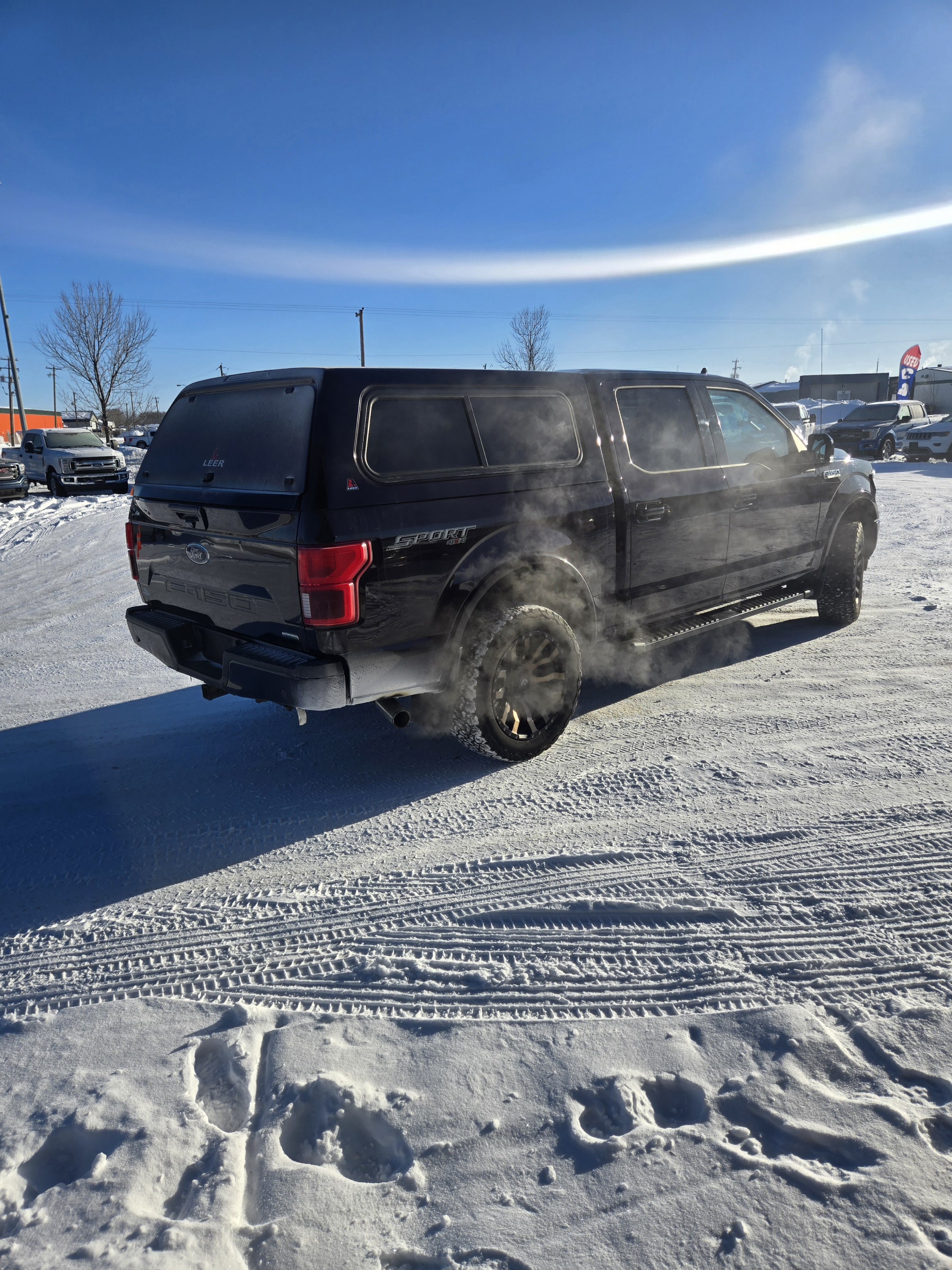 (Sold) 2018 FORD F-150 LARIAT CREW CAB 4WD