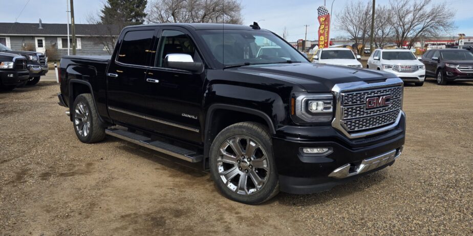 (Sold) 2018 GMC SIERRA 1500 DENALI CREW CAB 4WD  (One Owner)